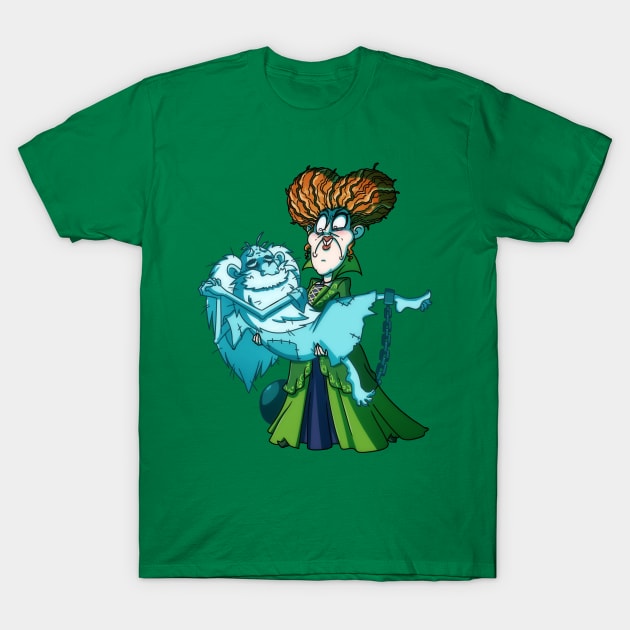 Hocus Mansion: Gus X Winifred T-Shirt by DrCrafty